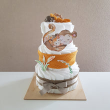 Lade das Bild in den Galerie-Viewer, Windeltorte Aquarell
